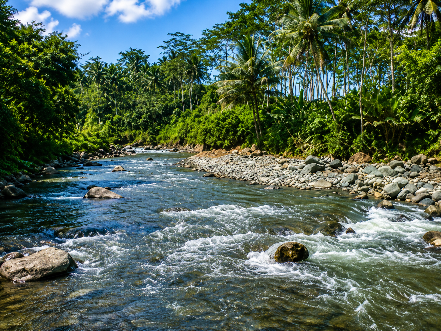 Pemandangan Desa Beji
